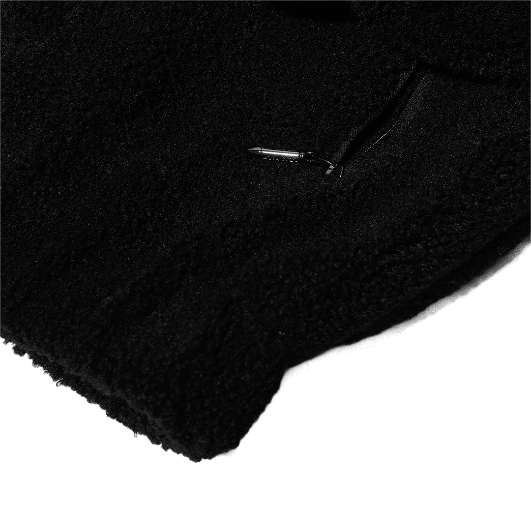 "Blackout" Sherpa Jacket