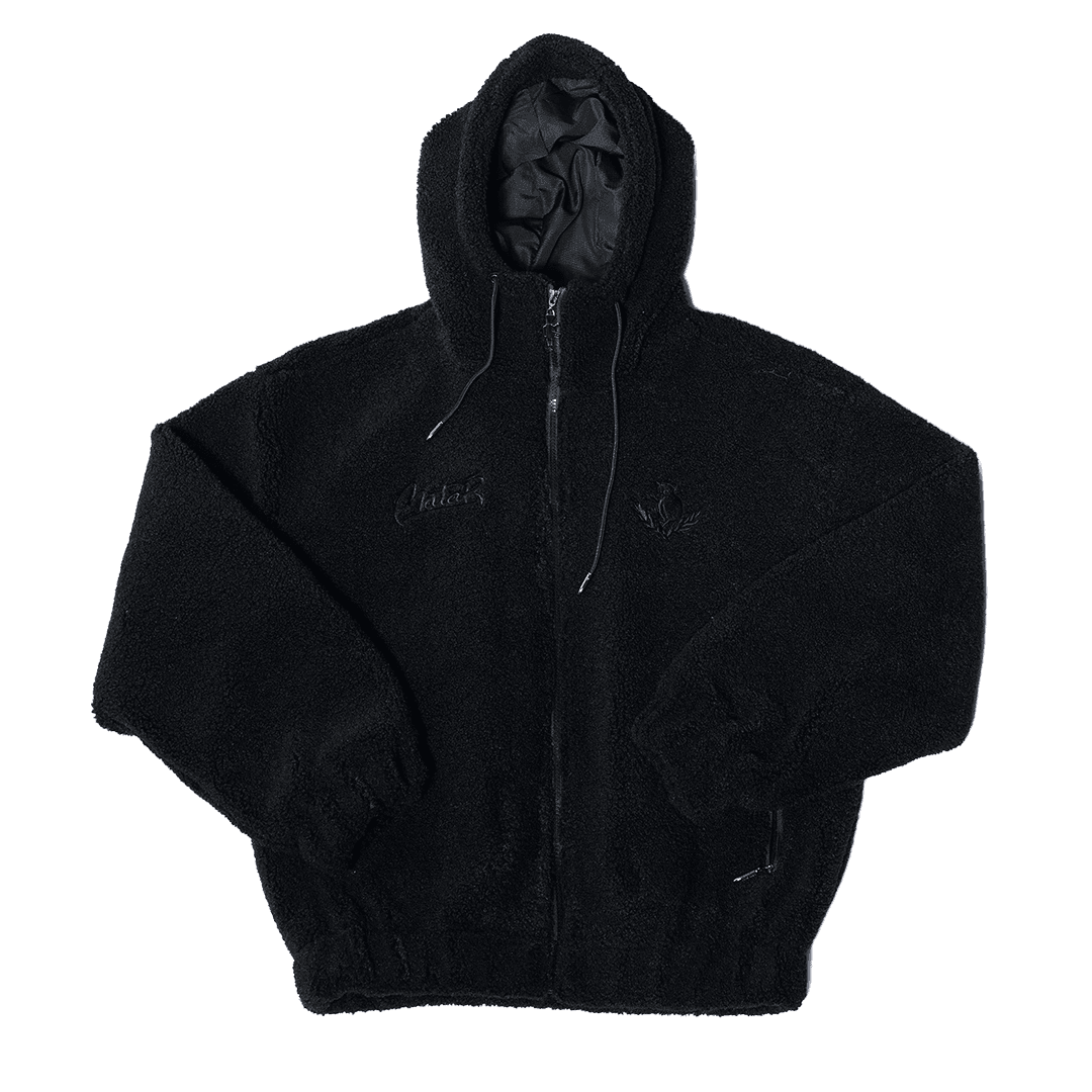 "Blackout" Sherpa Jacket