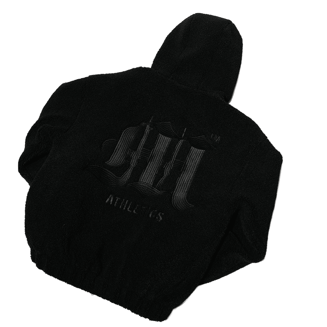 "Blackout" Sherpa Jacket