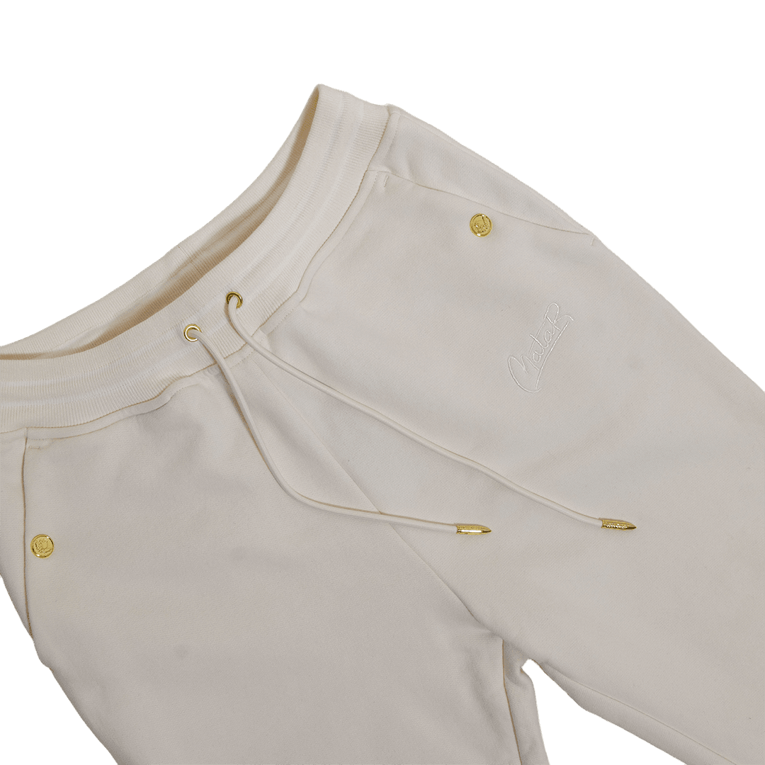 "Pearl" Ladies Sweatpants (Cream)