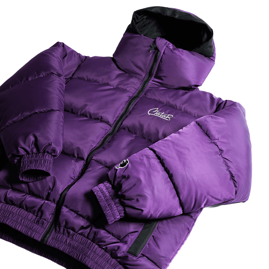 "Grape" Puffer Jacket