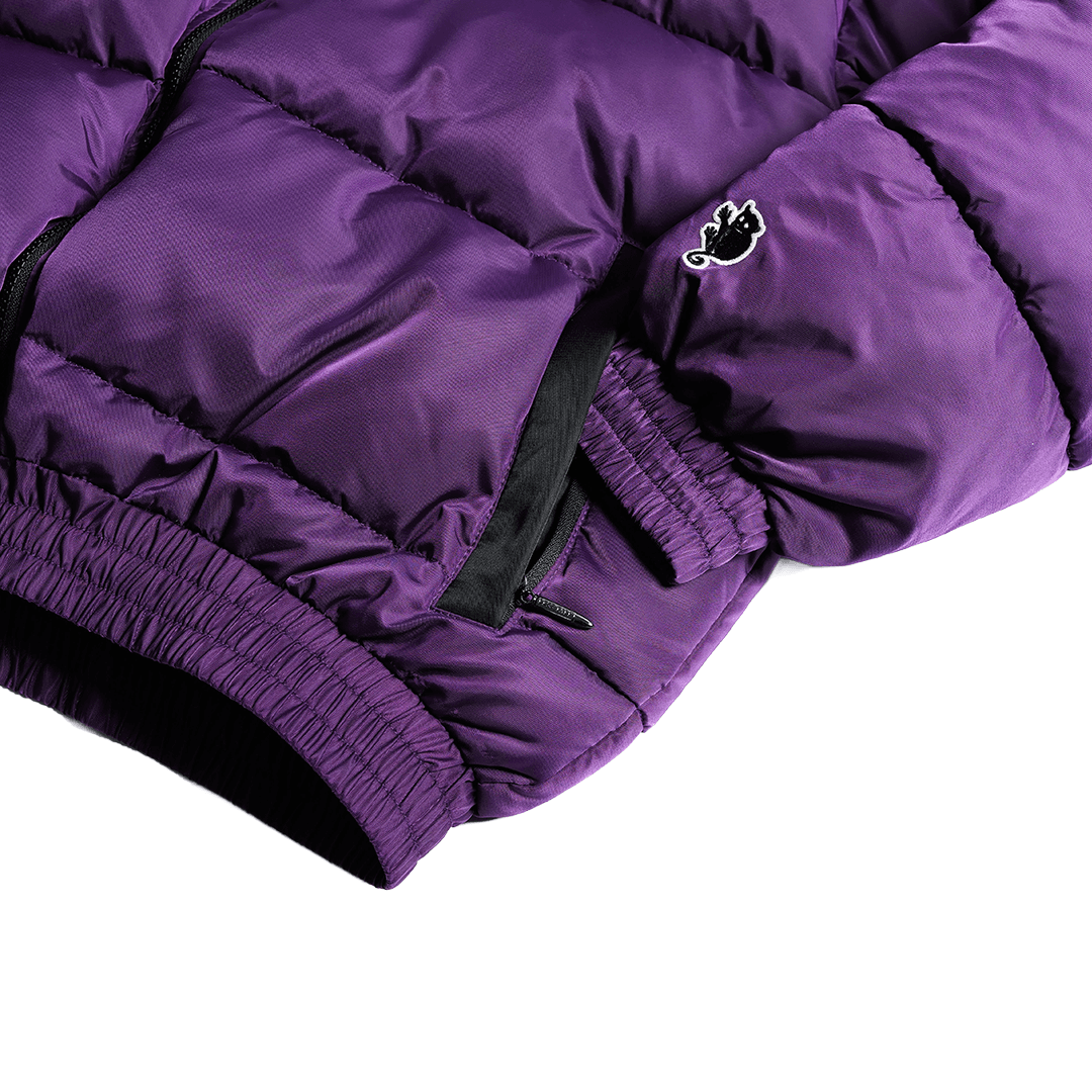 "Grape" Puffer Jacket