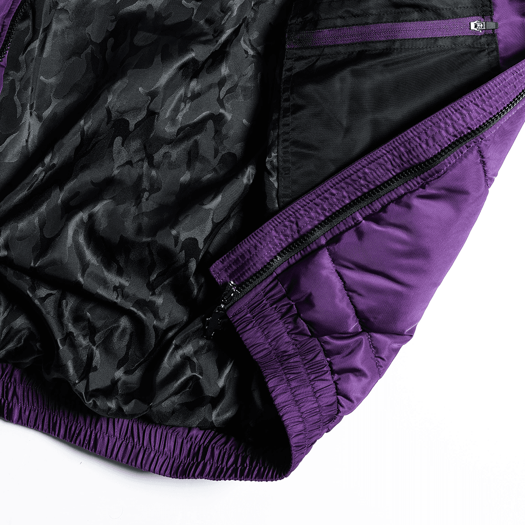 "Grape" Puffer Jacket