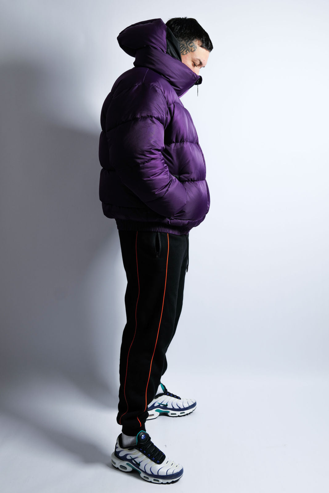 "Grape" Puffer Jacket
