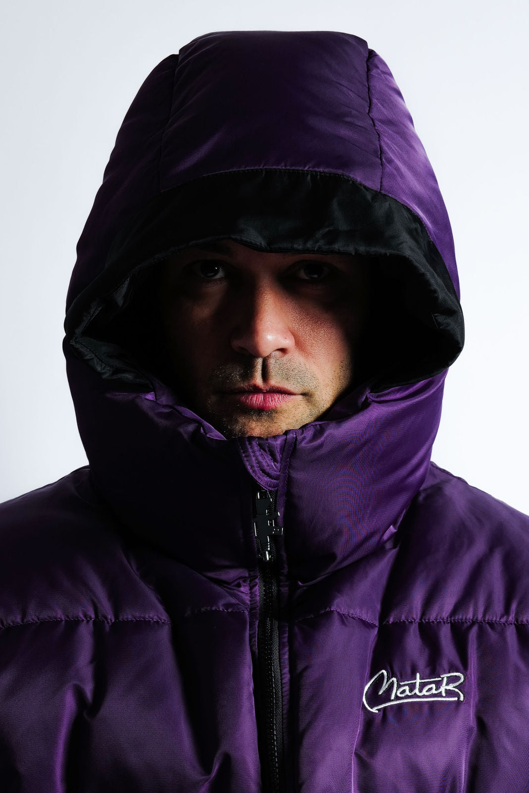 "Grape" Puffer Jacket