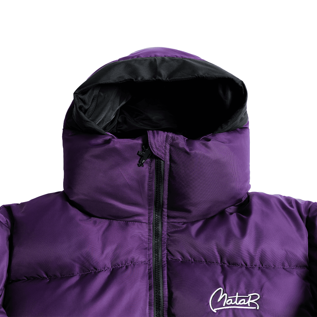 "Grape" Puffer Jacket