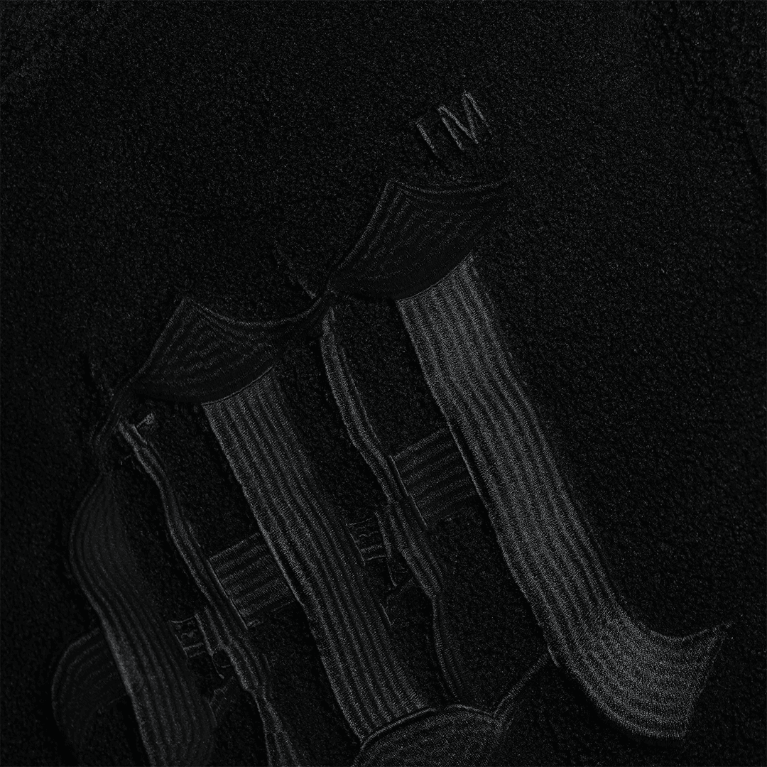 "Blackout" Sherpa Jacket