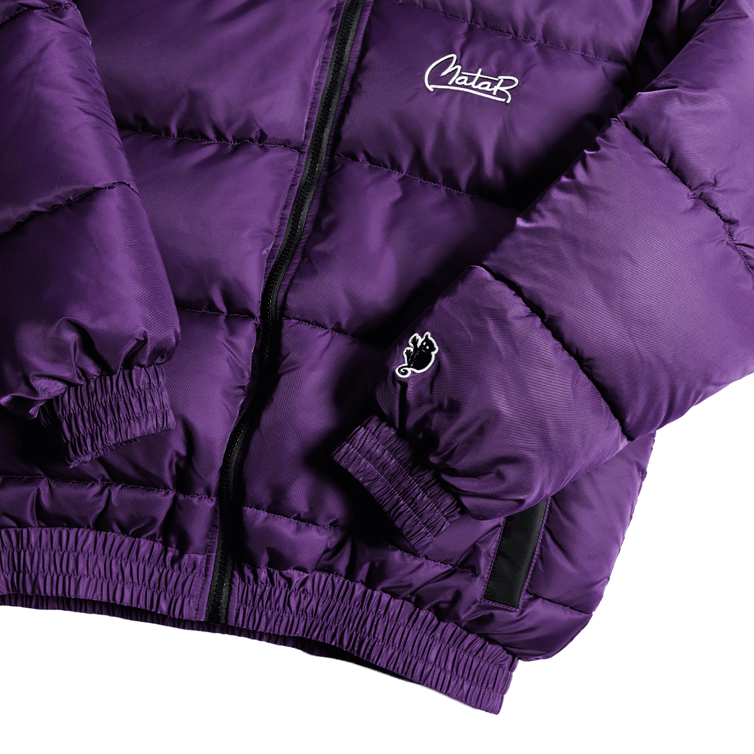 "Grape" Puffer Jacket