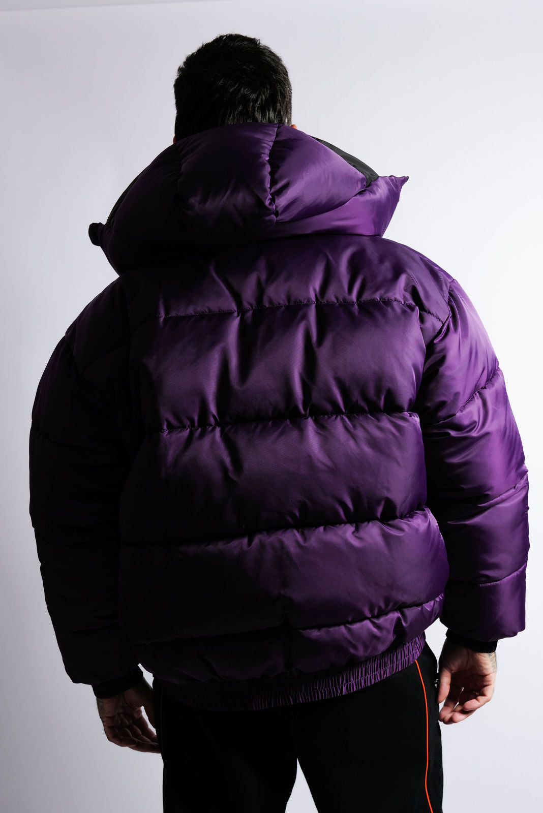 "Grape" Puffer Jacket