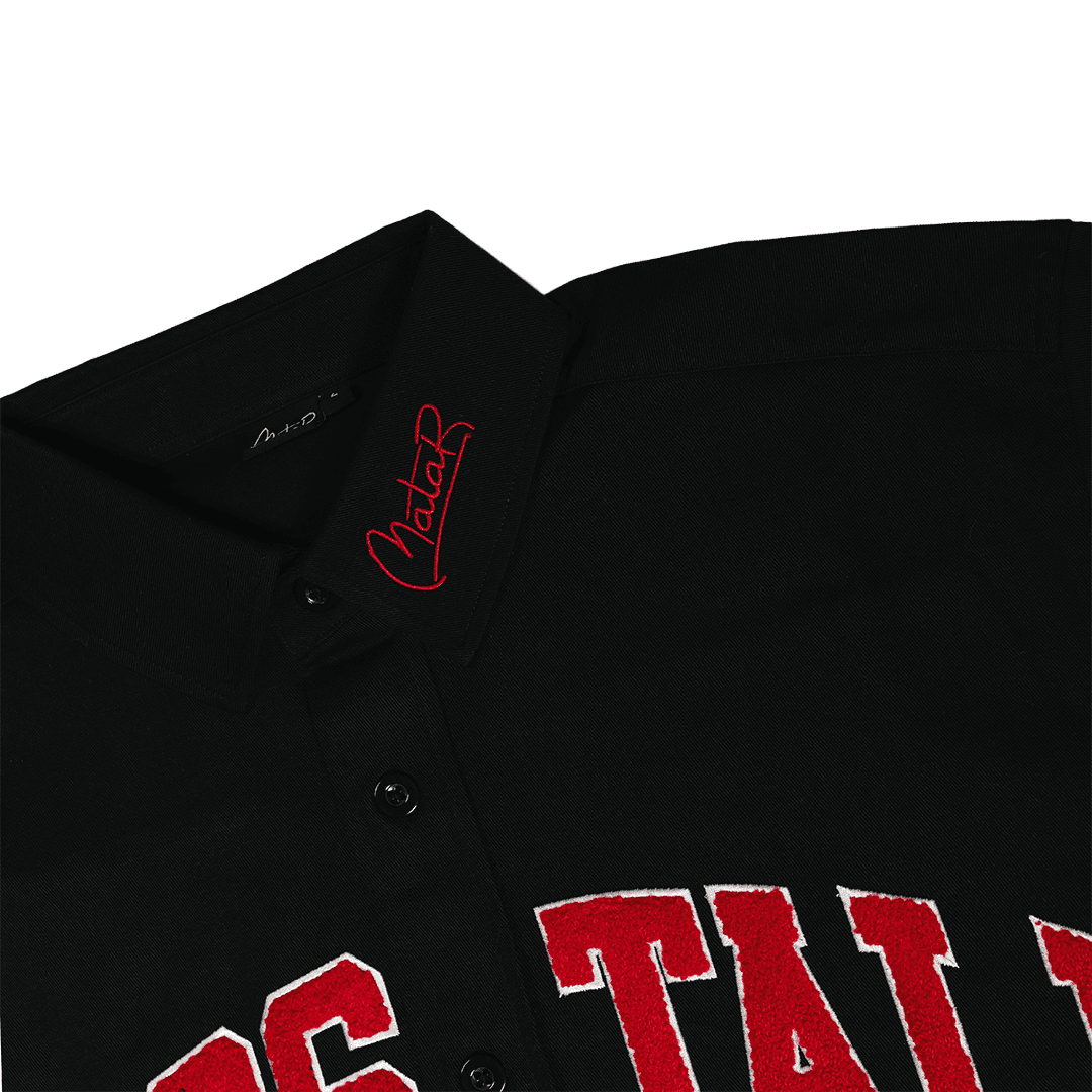 "Less Talk" Button up Shirt