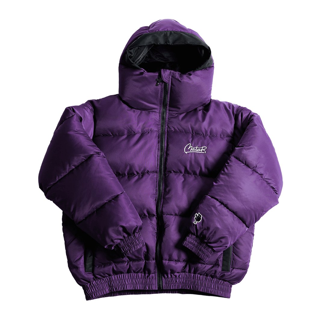 "Grape" Puffer Jacket