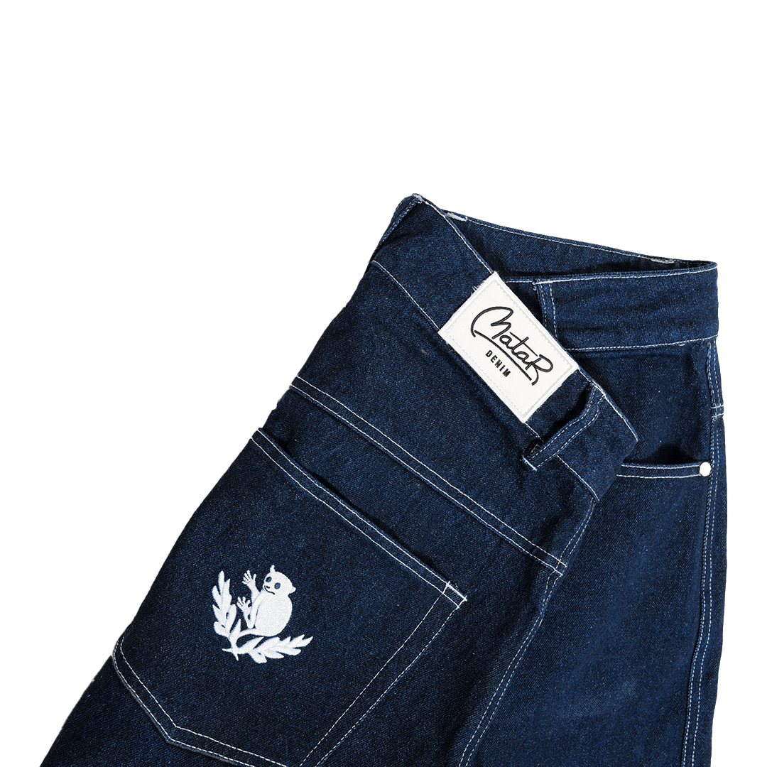 "Raw" Baggy Jeans