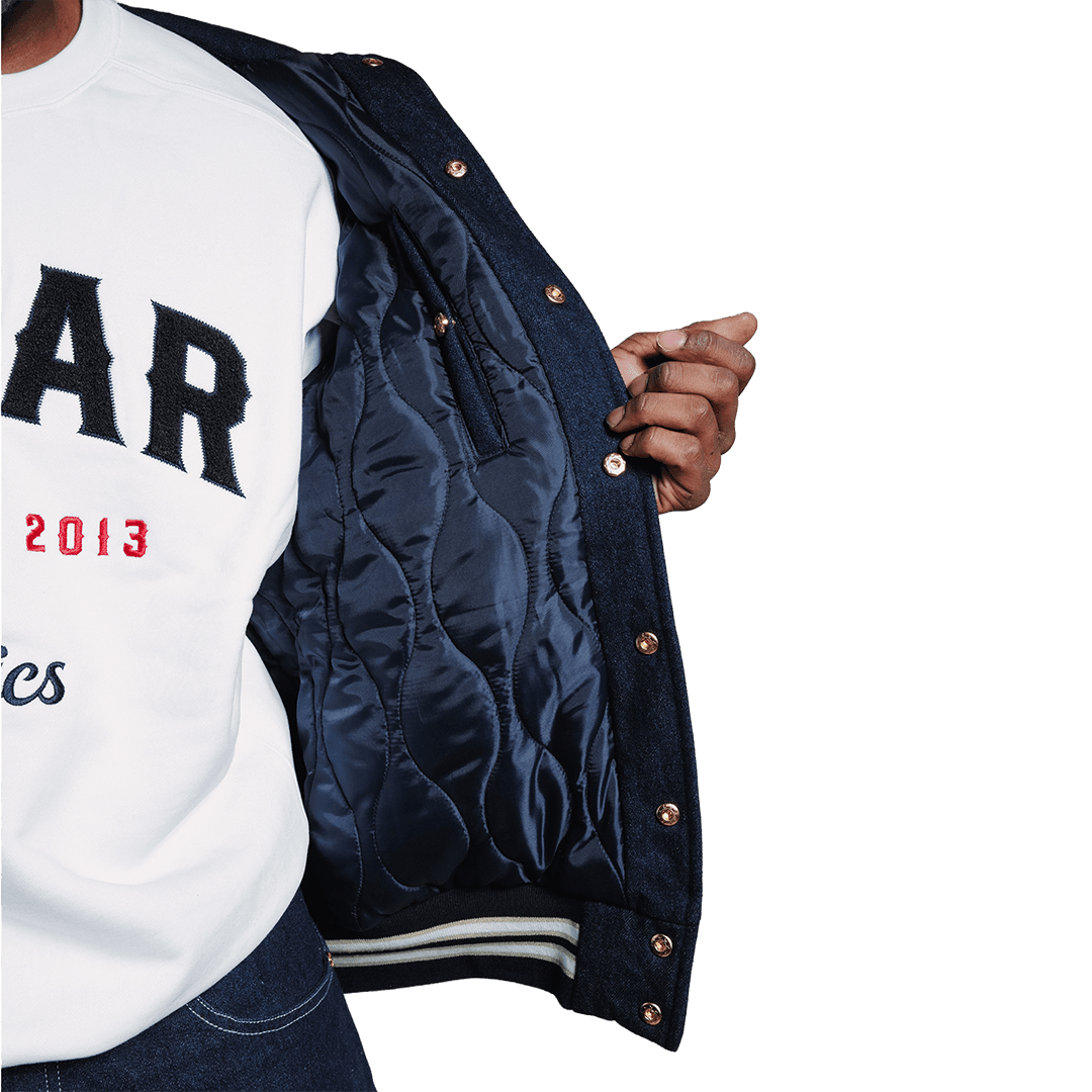 "Raw" College Jacket