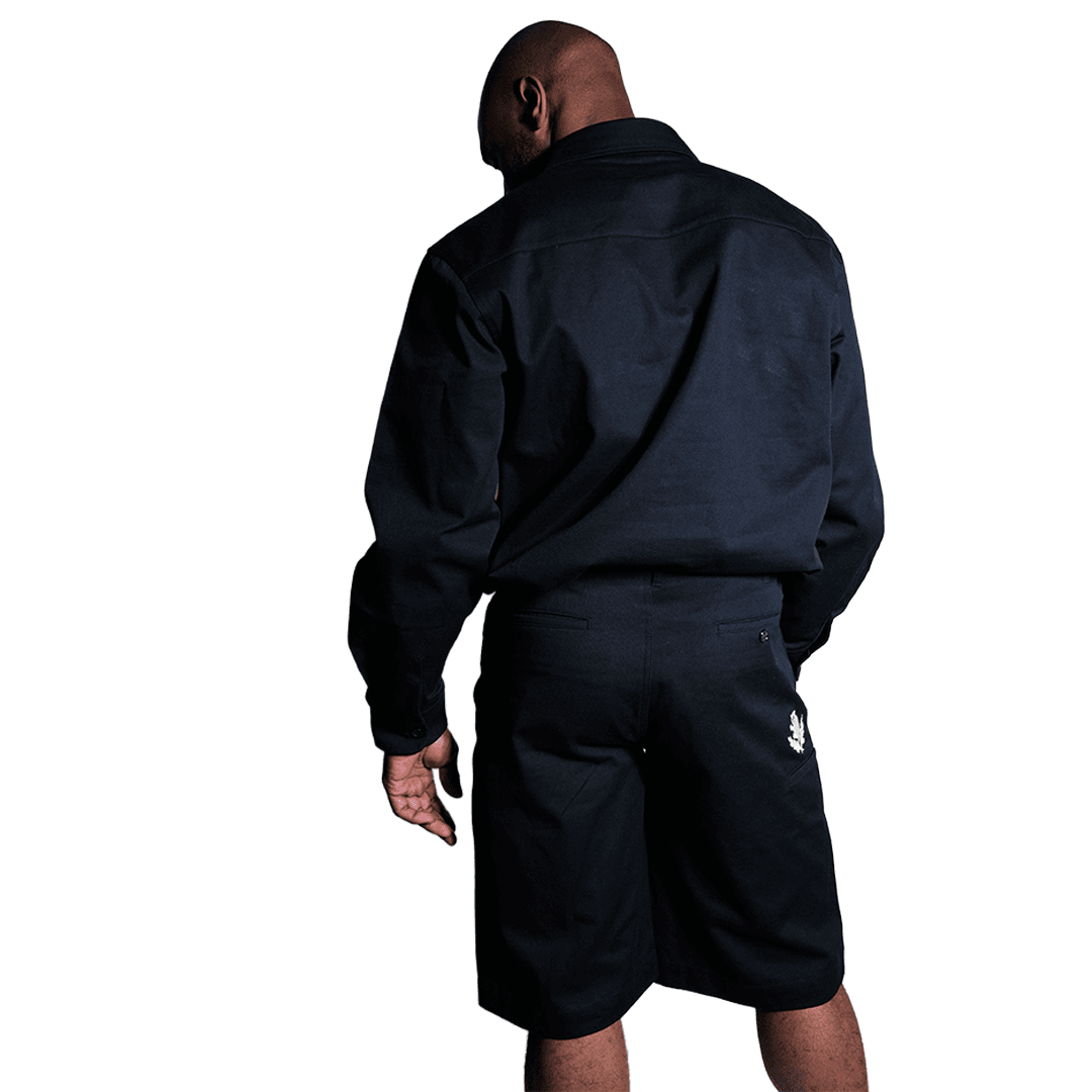 "Less Talk" Bermuda Shorts